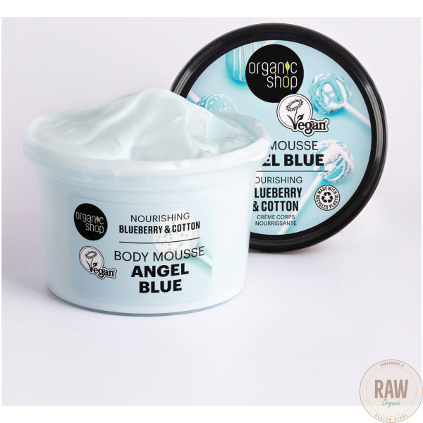 Organic Shop Angel Blue Body Mousse 250ml – kuva 3