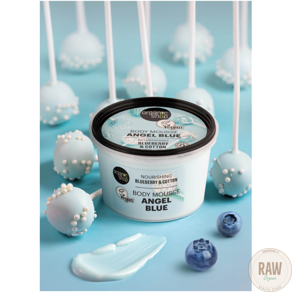 Organic Shop Angel Blue Body Mousse 250ml – kuva 2