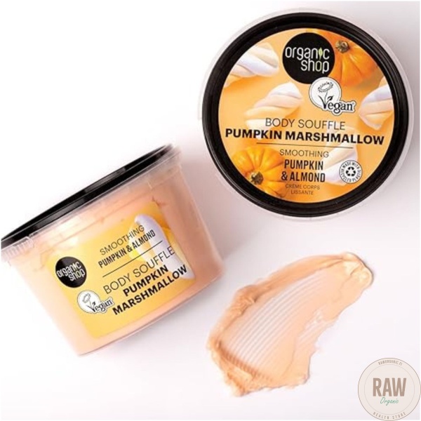Organic Shop BODY SOUFFLÉ PUMPKIN MARSHMALLOW 250ml – kuva 4
