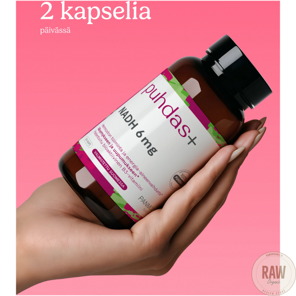 Puhdas+ NADH 6 mg 50 kaps. – kuva 4