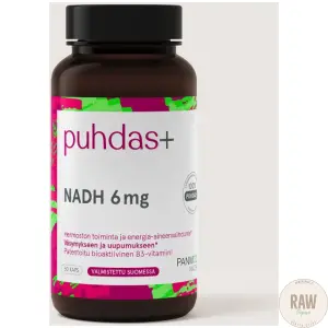 Puhdas+ NADH 6 mg  50 kaps.