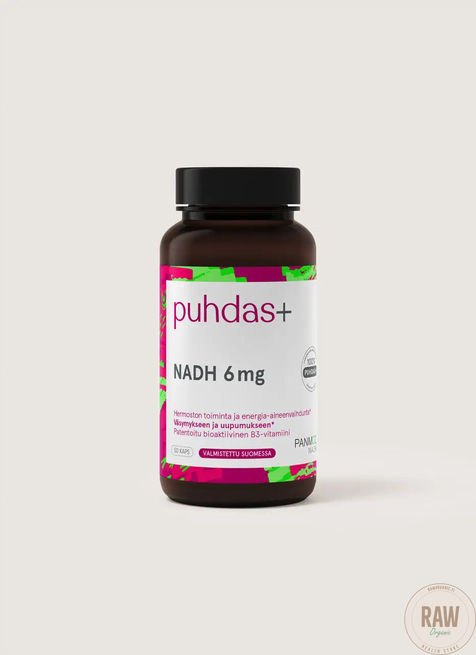 Puhdas+ NADH 6 mg 50 kaps.
