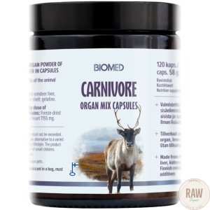 Biomed Carnivore Organ Mix Capsules, 120 kaps.