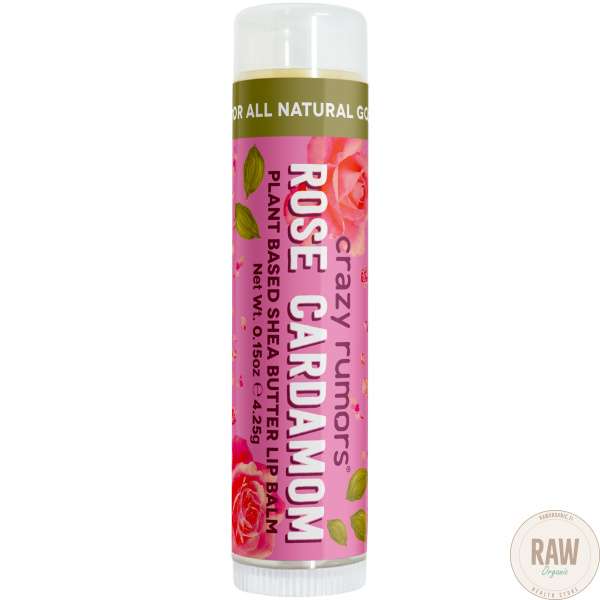 CRAZY RUMORS Rose Cardamom Lip Balm – Valentine’s Day – kuva 2