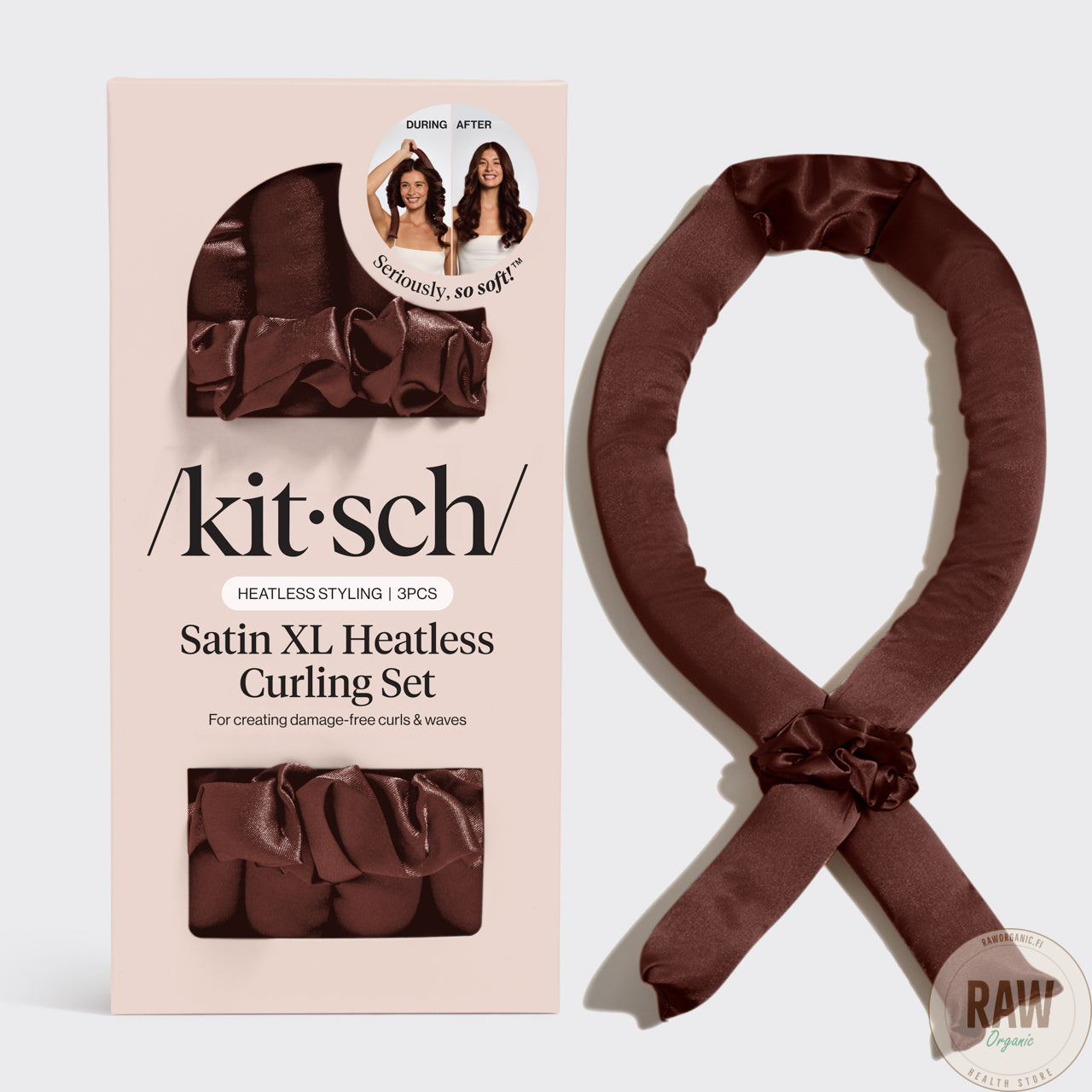 KITSCH Satiininen XL Heatless Curling Set