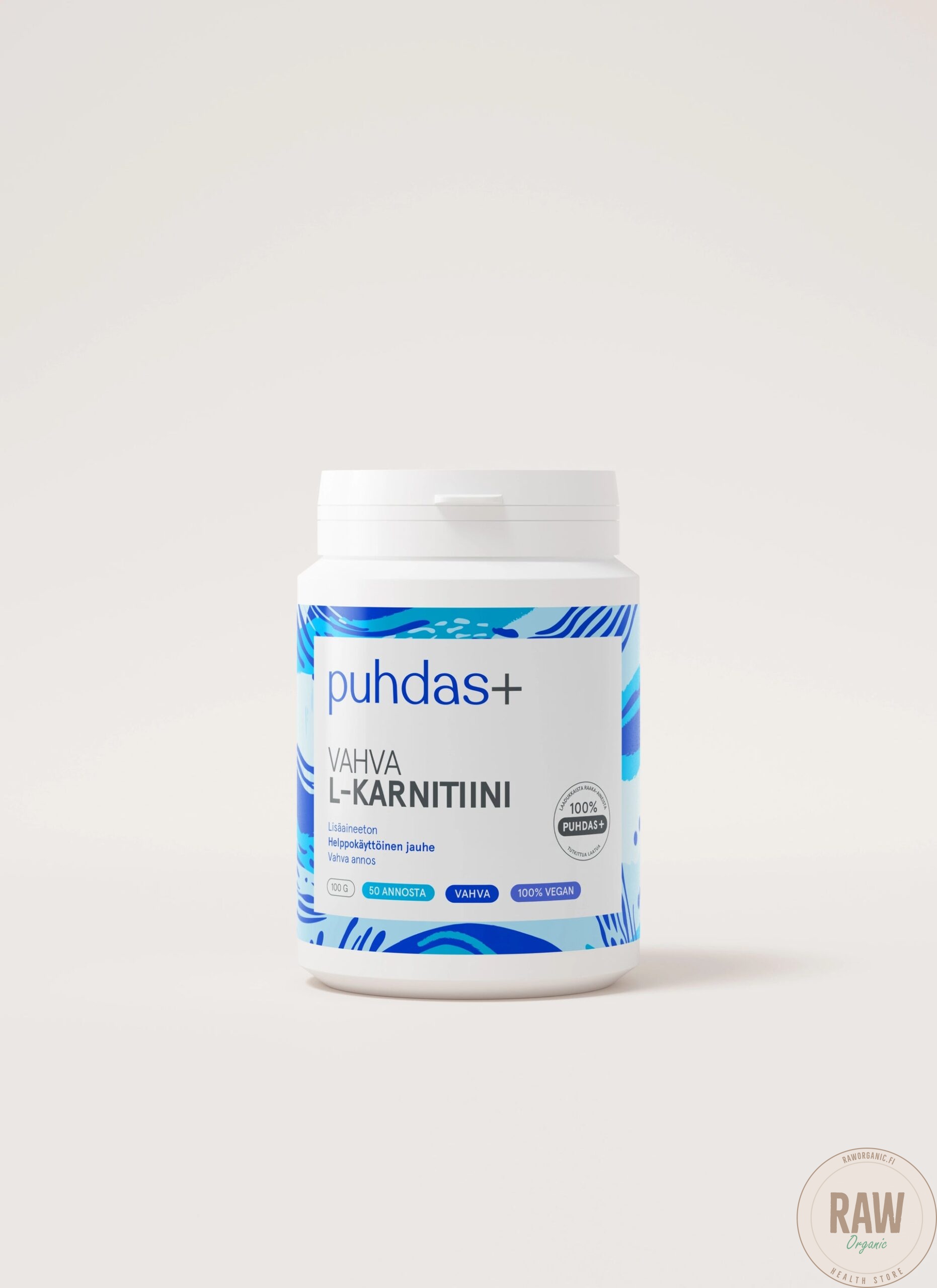 Puhdas+ L-Karnitiini Jauhe 100g