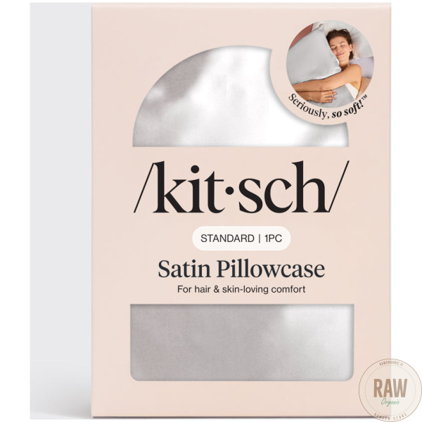 KITSCH,  Satiini tyynyliina – hopea – kuva 4