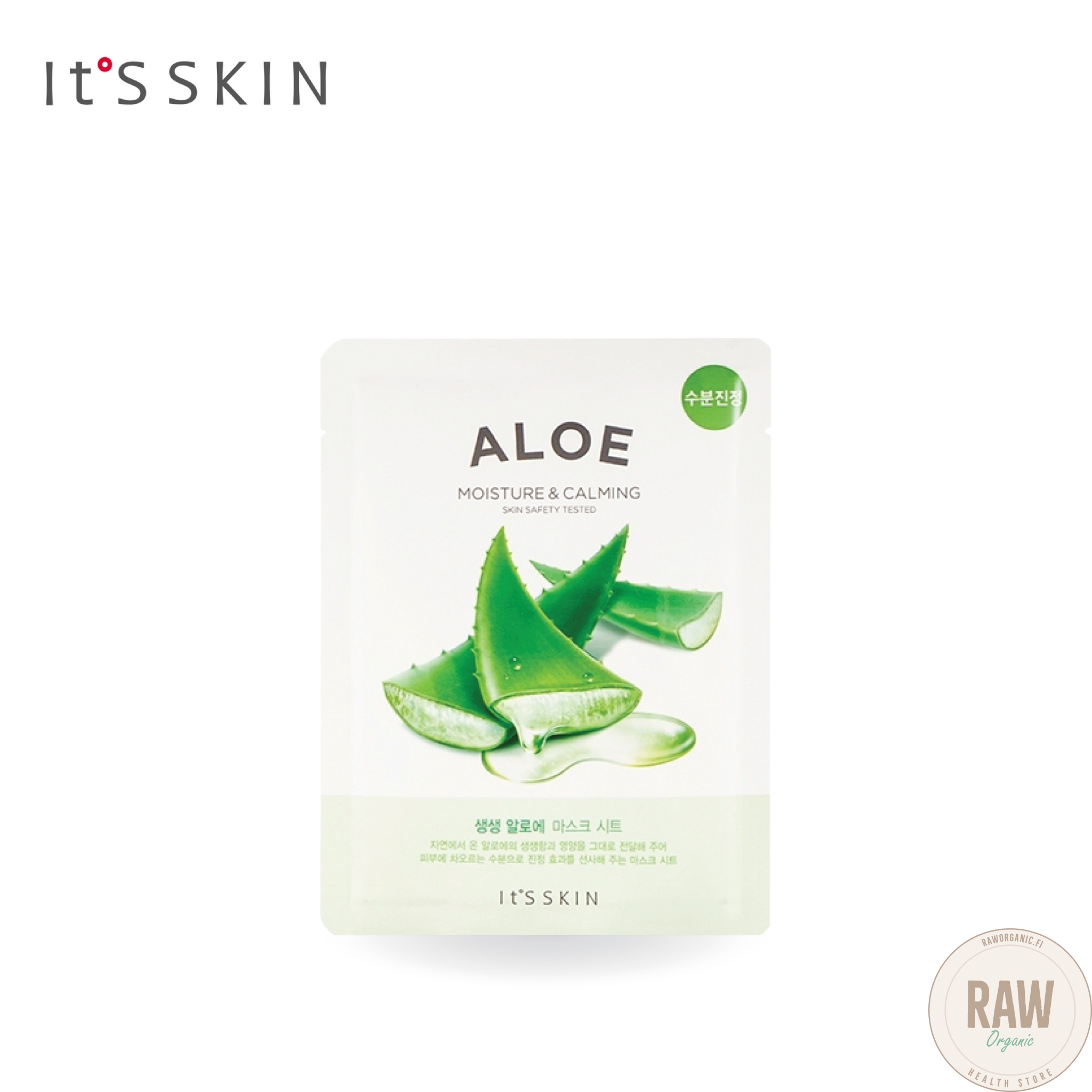 Korean Beauty IT’S SKIN kangasnaamio The Fresh Aloe kosteuttava ja rauhoittava 21g