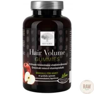 New Nordic HAIR VOLUME™ GUMMIES, 60 geelipala