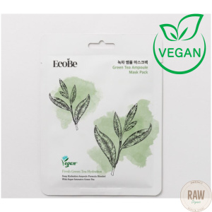 Ecobe Green Tea Ampoule Mask
