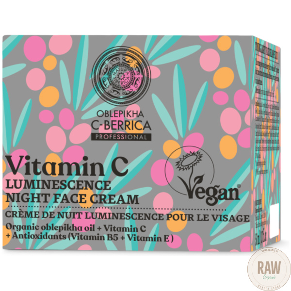 Natura Siberica Vitamin C Luminescence Night Face Cream 50ml – kuva 6