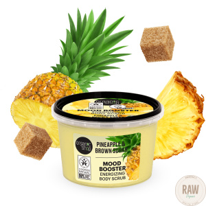 Organic Shop Mood Booster Energizing Body Scrub Pineapple & Brown Sugar 250 ml