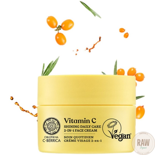 Natura Siberica Vitamin C Shining Daily Care 2-in-1 Face Cream 50ml – kuva 4