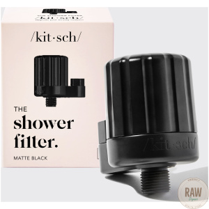 KITSCH The Shower Filter – Black  suihku suodatin
