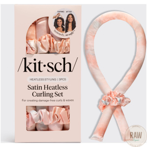 Kitsch Satin Heatless Curling Set kiharapatukka setti