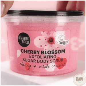 Organic Shop Cherry Blossom Exfoliating Sugar Body Scrub 250 ml