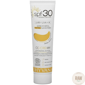 DHYVANA CC Sävytetty aurinkovoide kasvoille SPF 30  Amber Honey, 50ml