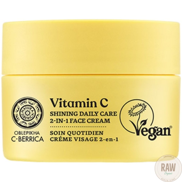 Natura Siberica Vitamin C Shining Daily Care 2-in-1 Face Cream 50ml – kuva 3