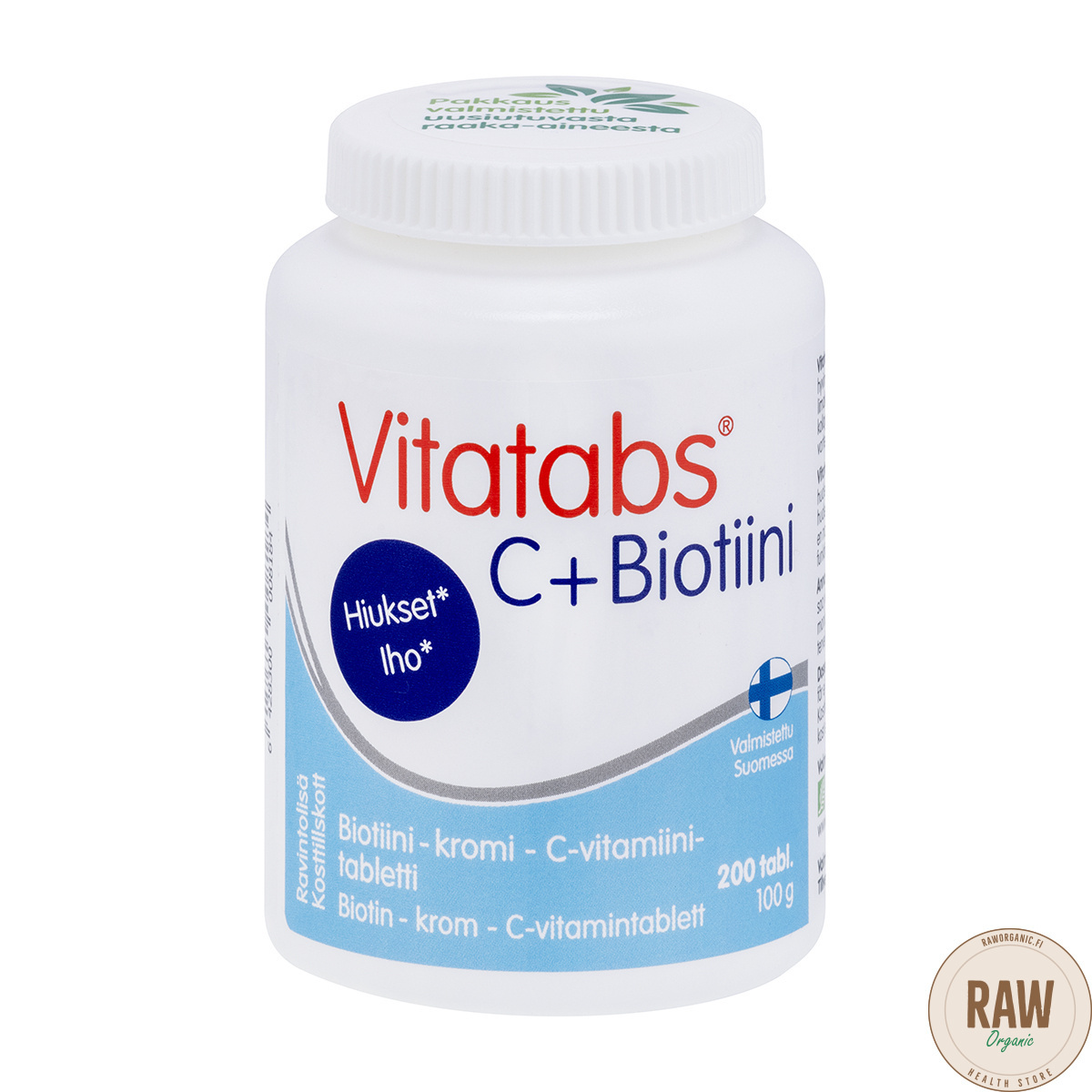vitatabs-c-biotiini-200-tabl-012025-6428300008184 Hankintatukku Vitatabs C+Biotiini, 200 tabl.