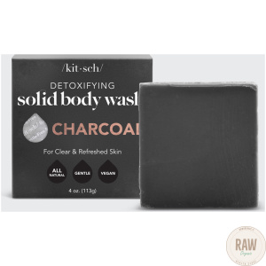 KITSCH Charcoal Detoxifying Body Wash Bar