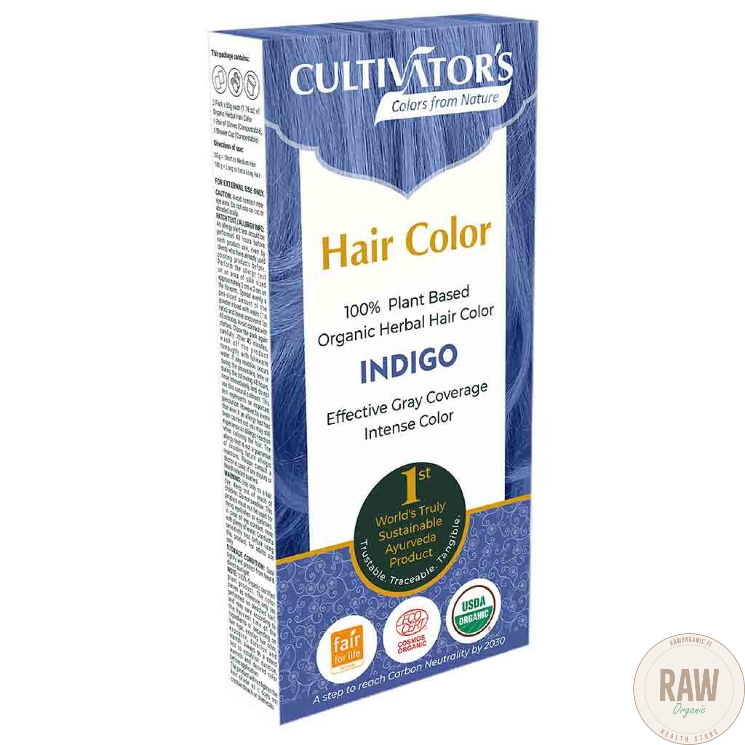 Cultivator’s Hair Color Kasviväri Indigo Slim Pack 100g