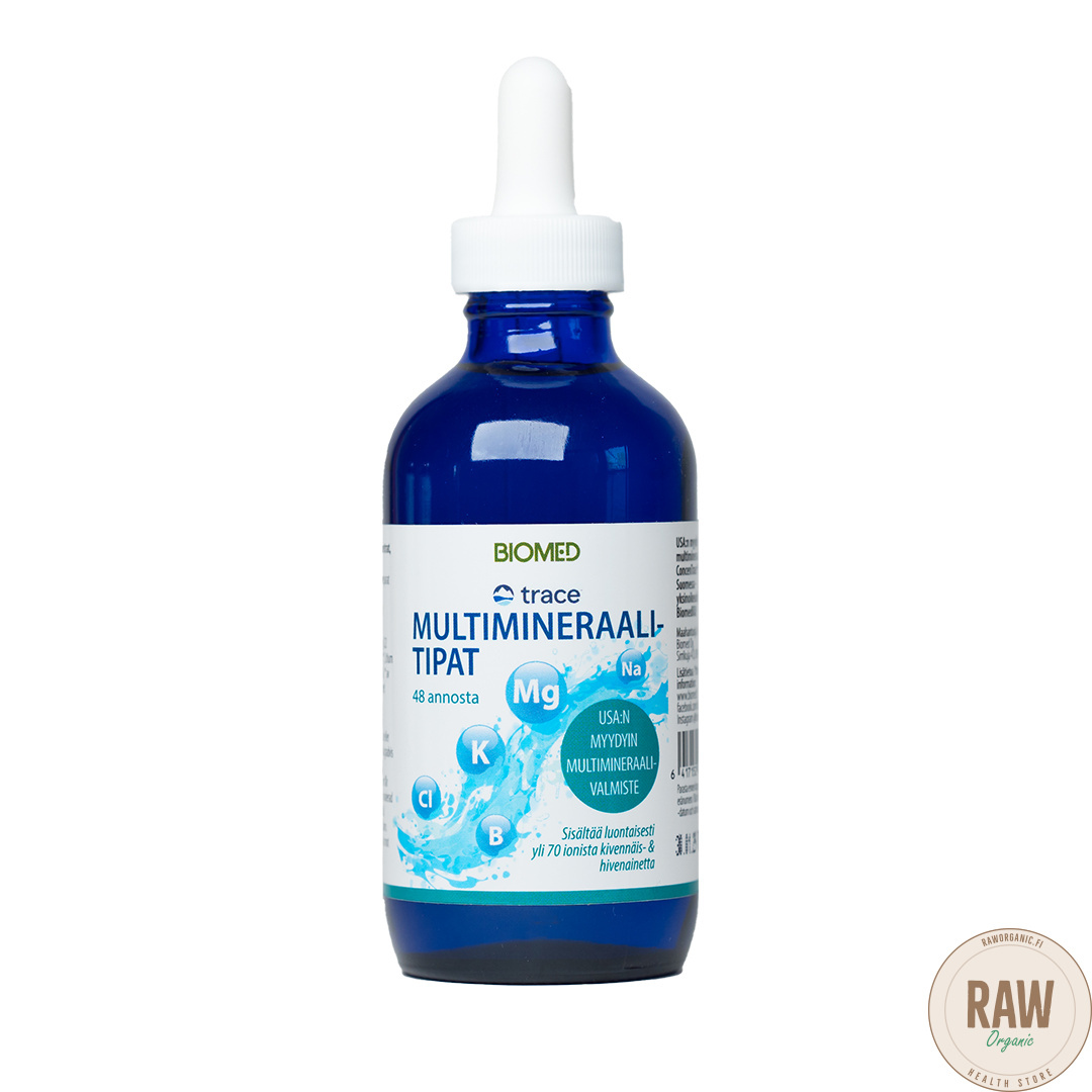 Biomed Trace multimineraalitipat 118ml 48 annosta