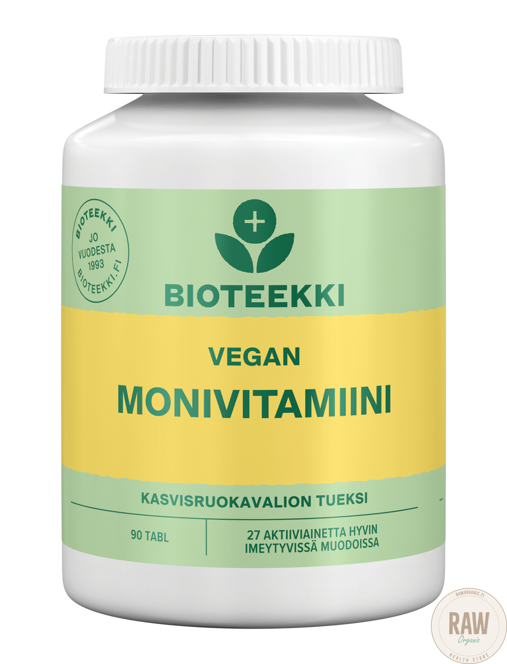Bioteekki Vegan Monivitamiini, 90 tabl.