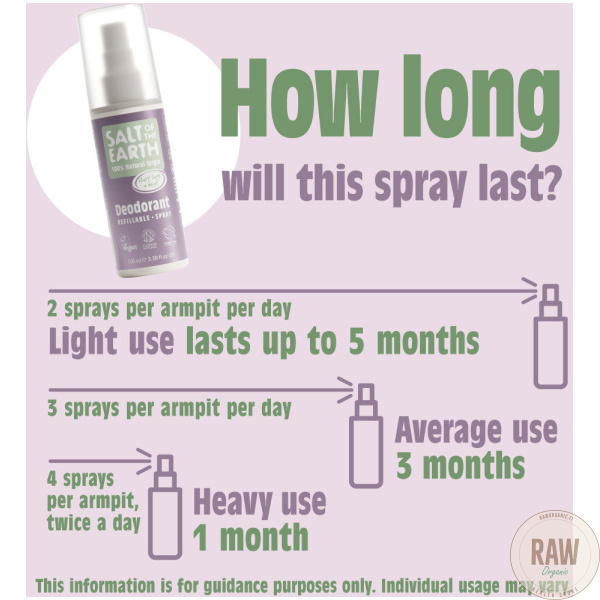 Salt of the Earth clary sage&mint spray deodorant 100 ml – kuva 5