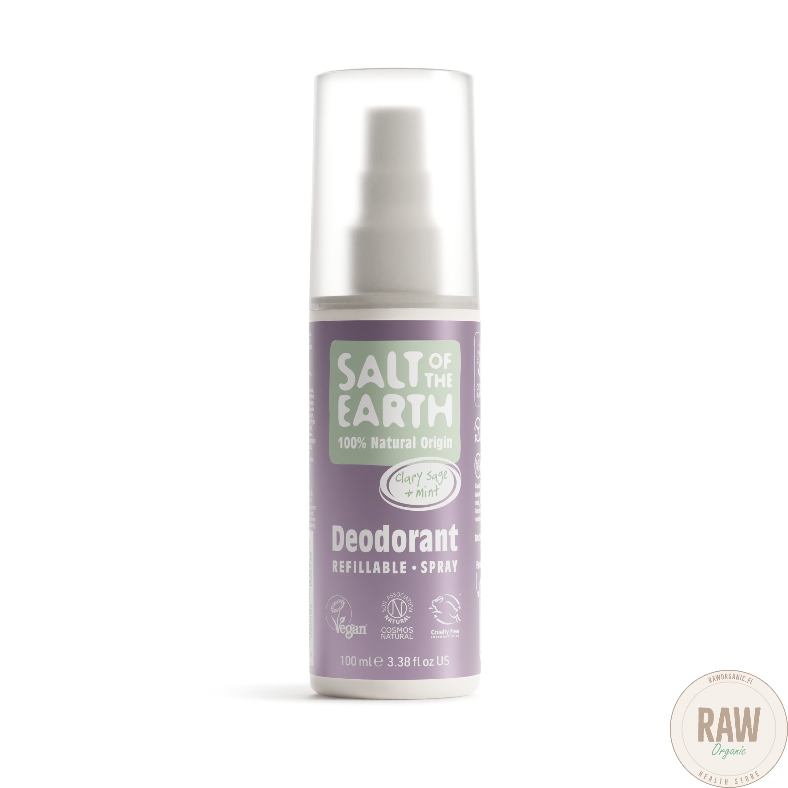 Salt of the Earth clary sage&mint spray deodorant 100 ml