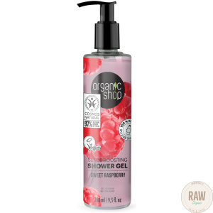 Organic shop Sense Boosting Shower Gel Sweet Raspberry 280ml