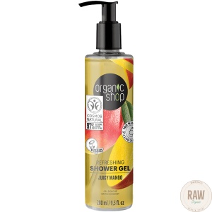 Organic shop Virkistävä suihkugeeli Juicy Mango 280ml
