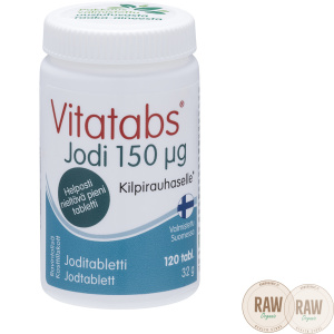 Hankintatukku Vitatabs Jodi 150ug