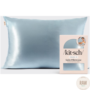 KITSCH,  Satiini tyynyliina – Haze blue