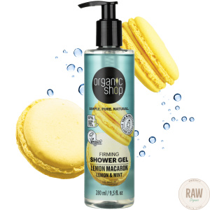 Organic shop Firming Shower Gel Lemon Macaron