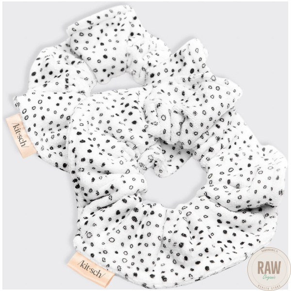 KITSCH Towel Scrunchie 2 Pack – Micro Dot – kuva 2