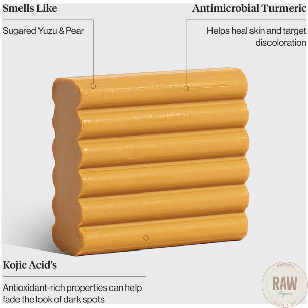 KITSCH Kojic Acid Face and Body Bar – kuva 3