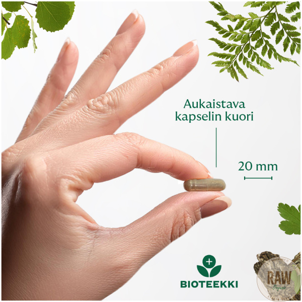 Bioteekki Super Stressi & Palautuminen, 60 kaps – kuva 3