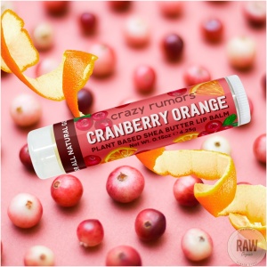 CRAZY RUMORS Cranberry Orange huulivoide
