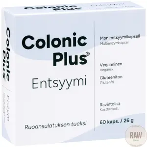 Hankintatukku Colonic plus Entsyymi, 60 kaps.