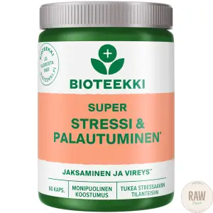 Bioteekki Super Stressi & Palautuminen, 60 kaps