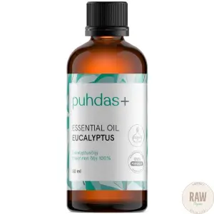 Puhdas+ 100 % Premium essential oil, eucalyptus JÄTTIKOKO 50ml