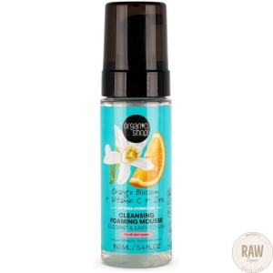 Organic Shop CLEANSING FOAMING MOUSSE ELEGANT & EASY-TO-USE 160 ml