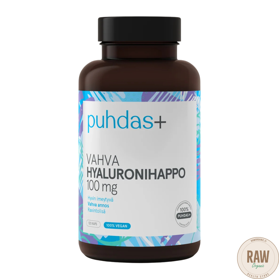 Puhdas+ Vahva Hyaluronihappo 100 mg, 120 kaps