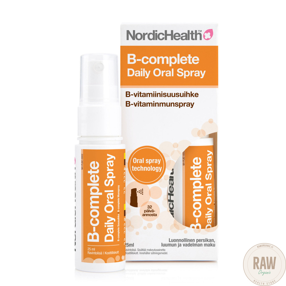 Nordic Health B-Complete – B-Vitamiinisuihke 25ml