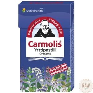 Carmolis sokeriton yrttipastilli 45g