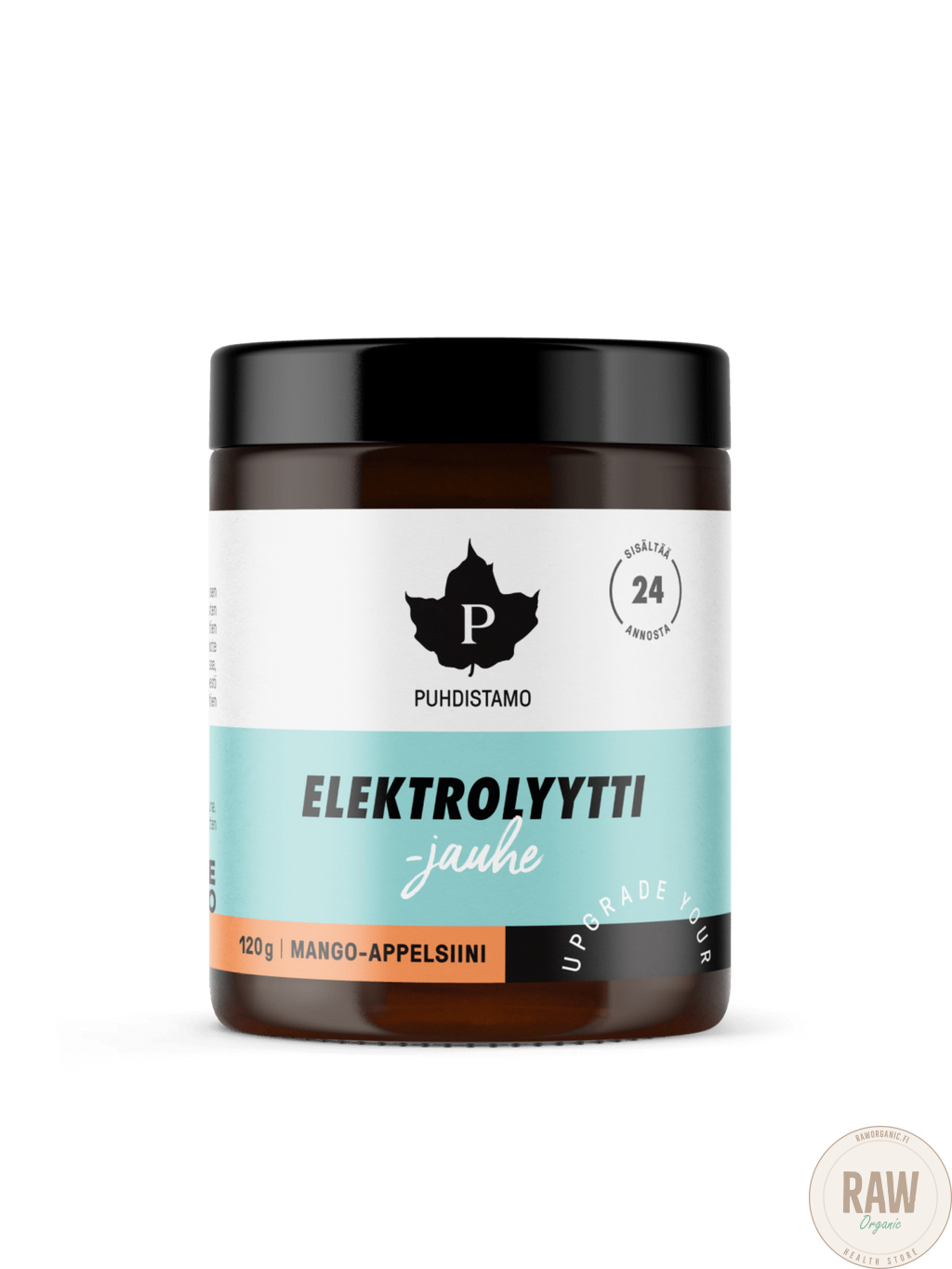 Puhdistamo elektrolyyttijauhe, Mango-appelsiini 120 g
