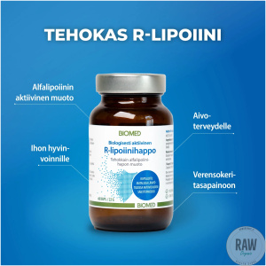 Biomed R-lipoiinihappo 60kaps. – kuva 2