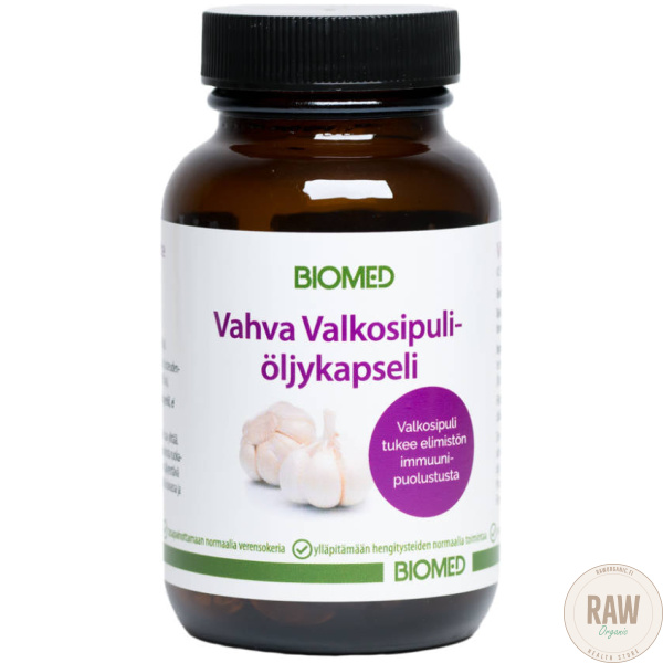 a9aea1b35e2a7e92e92f106e82bd95e7 Biomed Vahva valkosipuli 90kaps – kuva 2