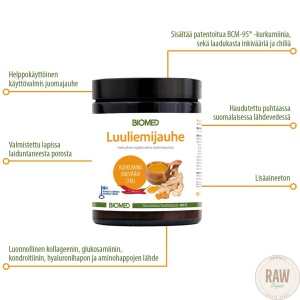 kurkumiiniluuliemi_bulleteilla Biomed Luuliemijauhe maustettu 40g – kuva 3