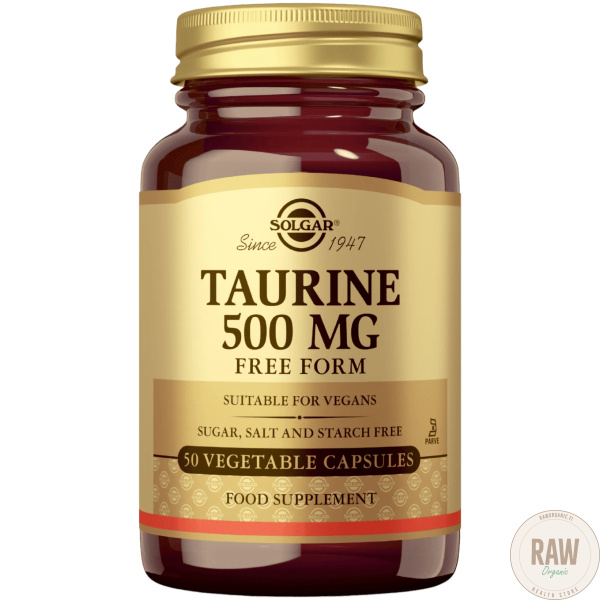 Solgar tauriini, 500mg 50kaps. – kuva 2